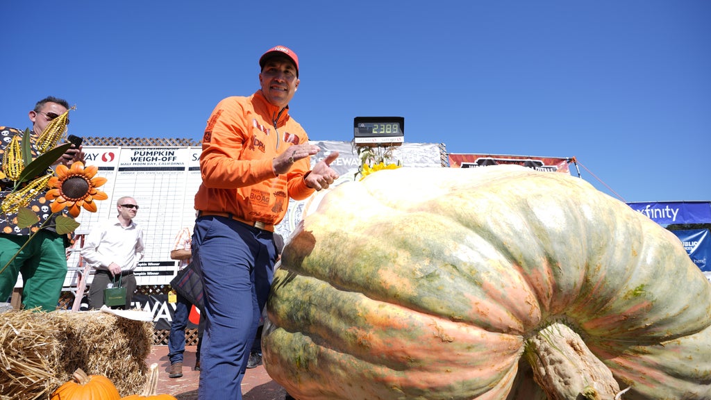 Minnesota man drives hauls giant pumpkin over 2,000 miles to California competition — WCCO / CBS Minnesota, Shorewood Community news