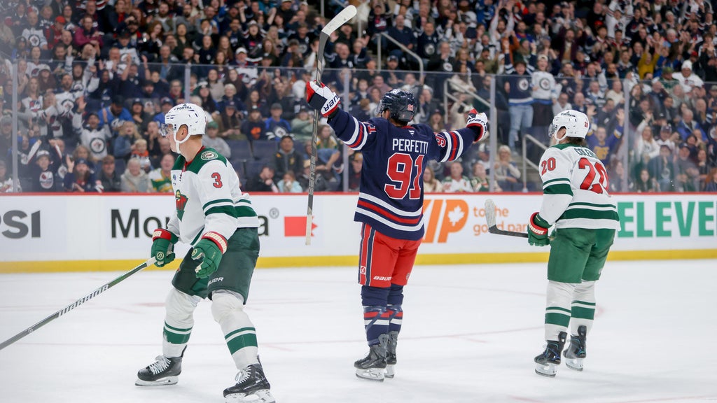 Jets beat the Wild 5-2 as Cole Perfetti scores 2 goals — WCCO / CBS Minnesota, Shorewood Schools news