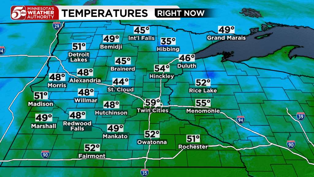 Wednesday forecast: Mostly sunny skies and warm — KSTP 5