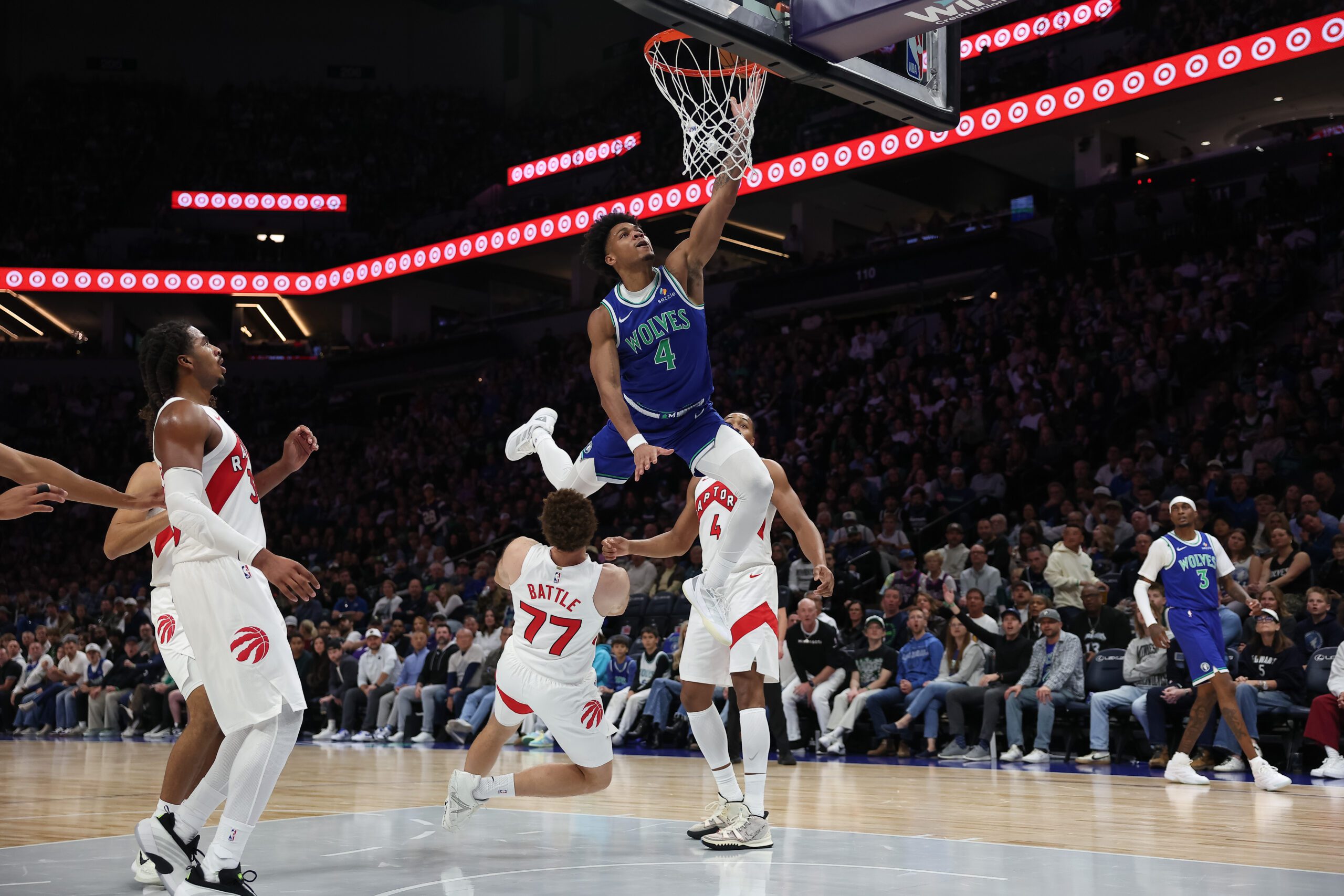 Timberwolves stay unbeaten with 117-94 win over Raptors in home opener — KSTP 5, Shorewood Sports news