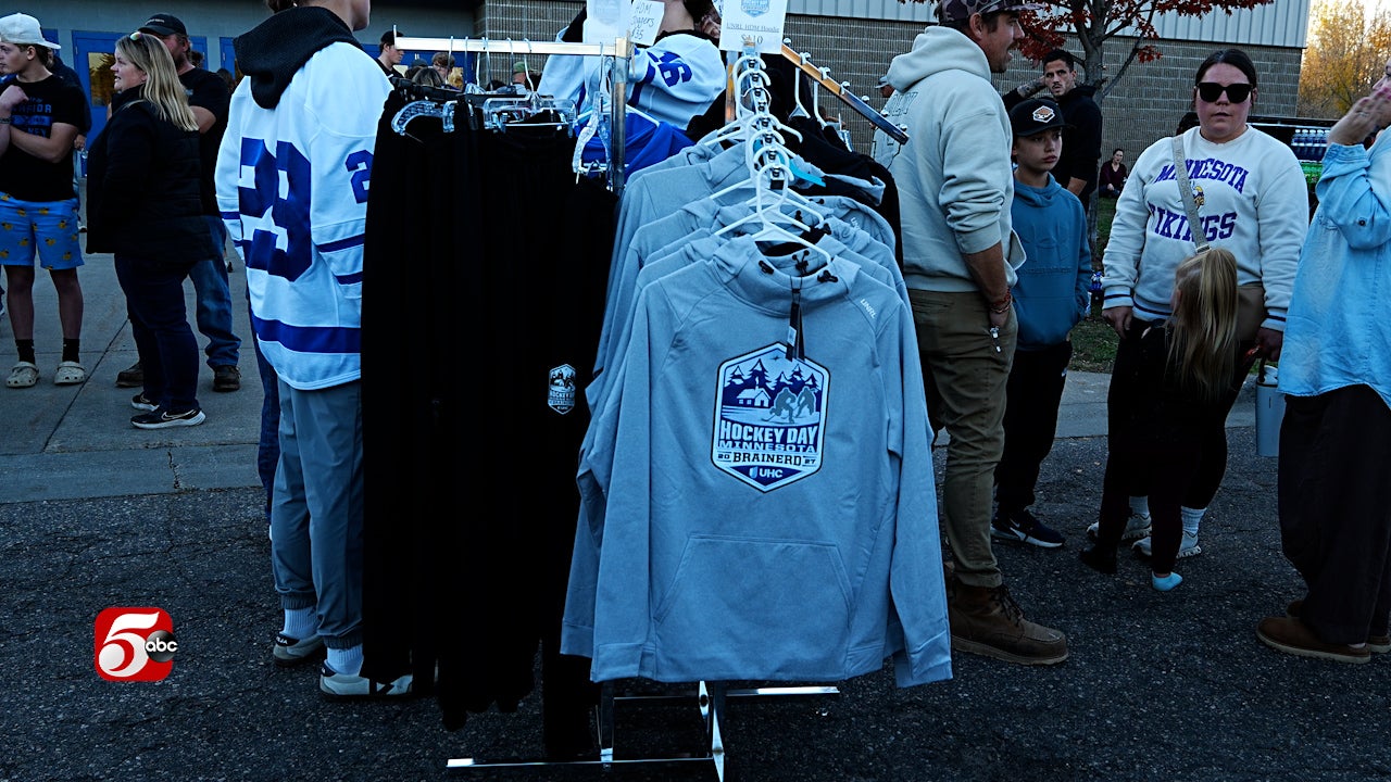 Brainerd celebrates 100 days until Hockey Day Minnesota — KSTP 5, Shorewood Schools news