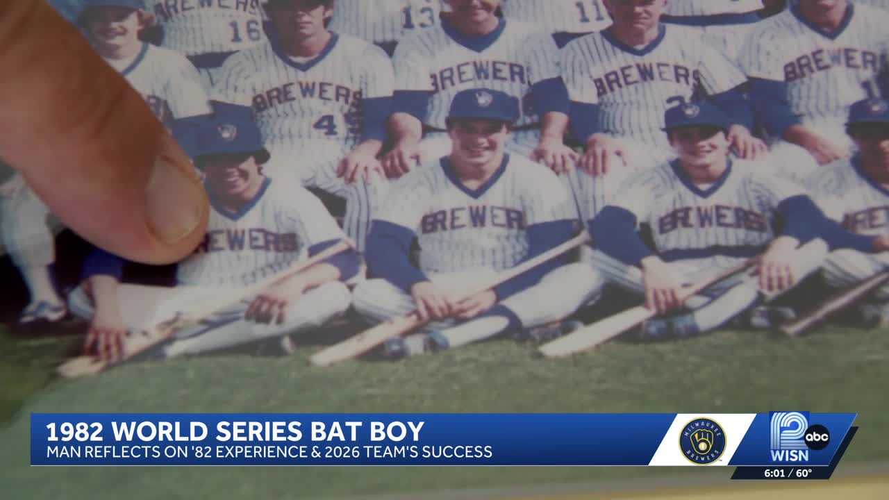 'What an experience!': Former Brewers bat boy recalls 1982 World Series run — WISN 12 Milwaukee, Shorewood Sports news