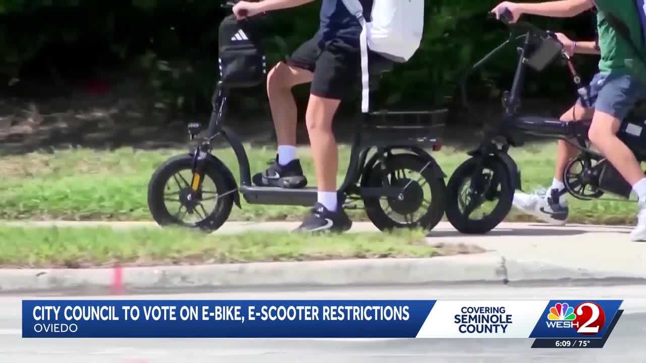 Oviedo city council to vote on micromobility rules to improve sidewalk safety — WESH 2 Orlando, Shorewood Government news