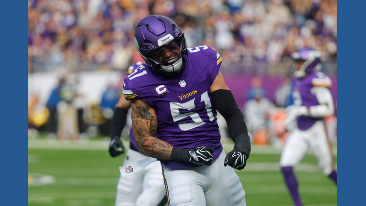 Vikings linebacker Blake Cashman has found his home in the middle of the NFL's most dominant defense — KARE 11 Sports