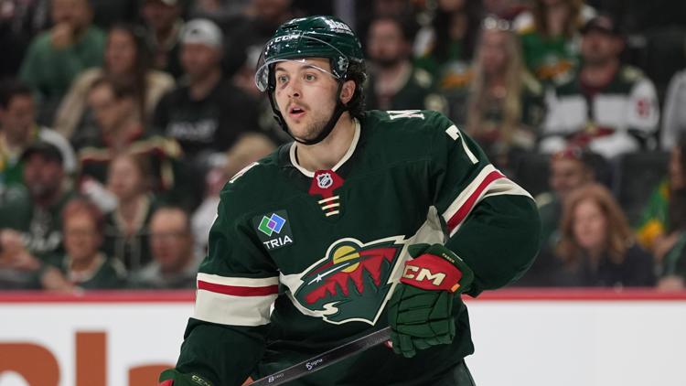 Wild defenseman Brock Faber clears protocol, could skate 'in another day or so' — Shorewood Sports news