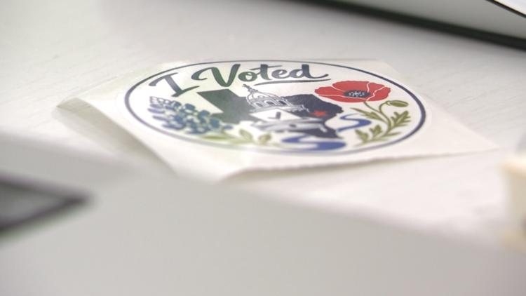 Too young to vote, but making her mark | Williamson County teen designs winning 'I Voted' sticker — KVUE (Austin), Shorewood Schools news