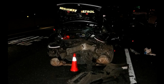 Dashcam: Tesla driver claims he was asleep on self-driving before hitting CHP cruiser, injuring 2 — FOX 9, Shorewood Community news